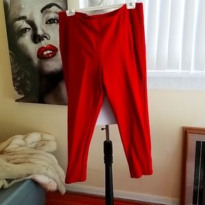Chico's red dress pants Size 3.5
